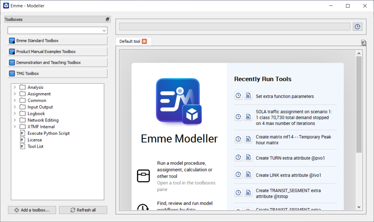 Verify TMG Toolbox is added