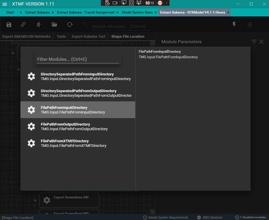 Add shape file sub-module